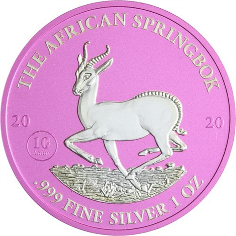 Gabun-1000 Francs-2020-AGstgl-Springbok-Farbe-RS
