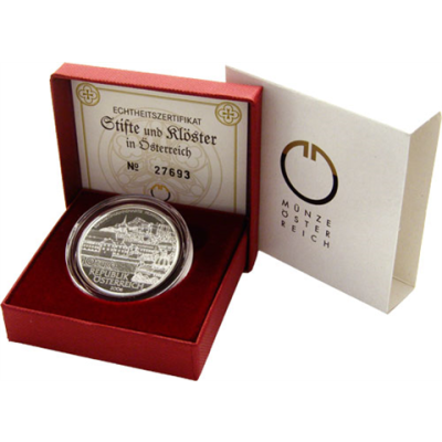 Österreich-10Euro-2006-AgPP-AbteiNonnberg-Etui