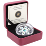 Kanada-20 Dollar-2009-AGpp-Blue Crystel Snowflake-Etui