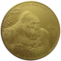 1 Oz Gold Gorilla Gold Ounce 2015 Kongo