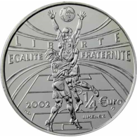 Frankreich-0,25-EUro-2002-Allez-la-France-II