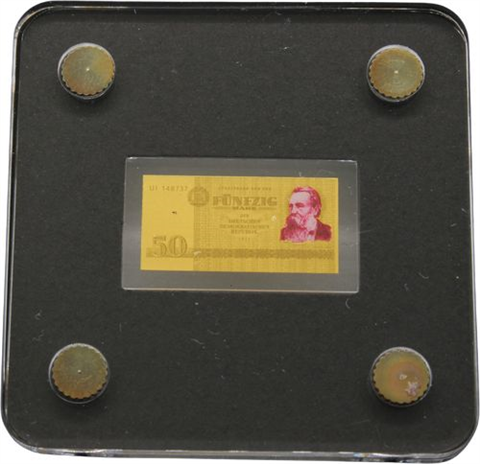 goldtafeln14x1500ozGold-DDRBanknoten-Album 