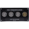 Gabun-4x1000Francs-2016-AG-Springbock-PrestigeSet2016-VS