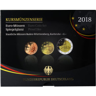  Euro-Kurssatz Deutschland 5,88 Euro 2018 PP im Blister Mzz. G