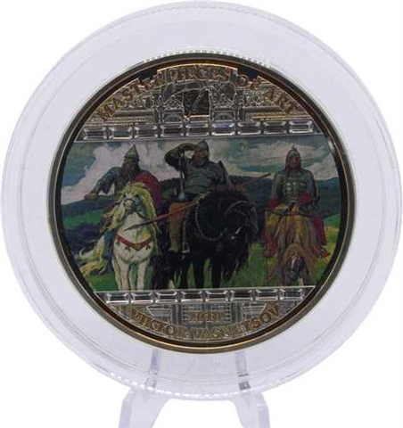 Cook Islands-20 Dollar-2010-AGpp-Farbe-Viktor Vasnetsov-Etui