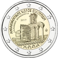 Griechenland 2 Euro Gedenkmünzen Archäologische Anlagen von Philippi 2017 