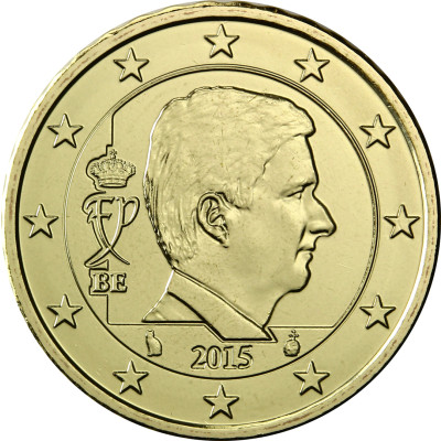 Belgien 10 Cent  bfr. 2015 König Philippe