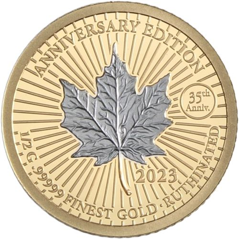 Gabun-7x1000 Francs-2023-AUpp-Half Gram Gold 2023- EtuiIII