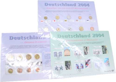 Deutschland-18x3,88 Euro-2002-2019-Kurs Briefmarken-SetI