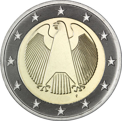 Deutschland 2 Euro 2016 bfr. Mzz.A bis J Bundesadler