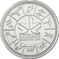Kanada1Dollar1978EdmontonSpiele
