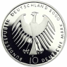 Deutschland-10-DM-Silber-2000-PP-Natur-Erde-Mensch,-EXPO-2000-MzzF