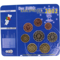 Portugal-3,88 Euro-2002-Stgl-Karlspreis Aachen-RS