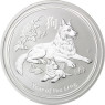 2 Oz Silbermünzen Australien Lunar Serie "Jahr des Hundes" 2018