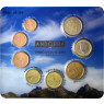 original Kursmünzen von Andorra 2015 1 Cent bis 2 Euro