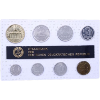 DDR-8,86 Mark-1988-Stgl-Kurs-bbt-Blister-RS
