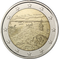 Finnland 2 Euro Sondermünze 2018 Landschaft Koli Gedenkmünze