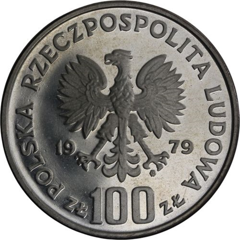 Polen-100 Zlotych-1979-AGpp-Nordluchs-RS