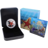 Australien-50 Cent-2011-AGpp-Farbe-Starfish-Etui