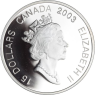 Kanada-15 Dollar-2003-AGpp-Schaf-VS