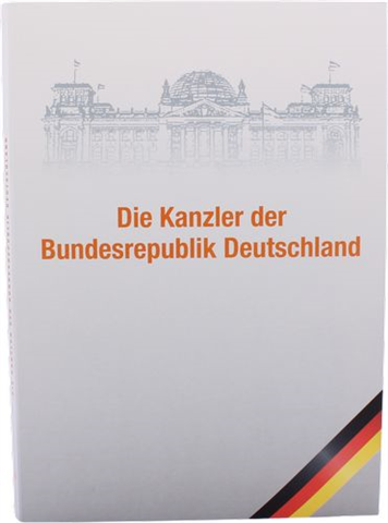 Deutschland-8xMedaille-AGstgl-Kanzler der Bundesrepublik-FolderII