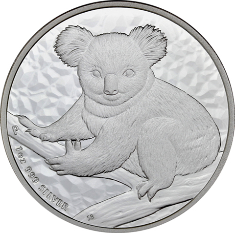 Australien-1Dollar-2009-Silbermünze-1Oz-Koala-RS