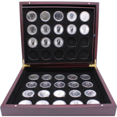 Kanada-33x5 Dollar-AGstgl-Maple Leaf-RS