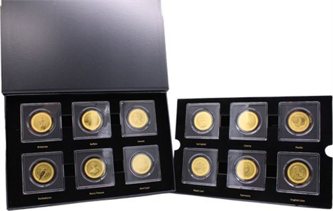 Bullion Coins of The World Etui