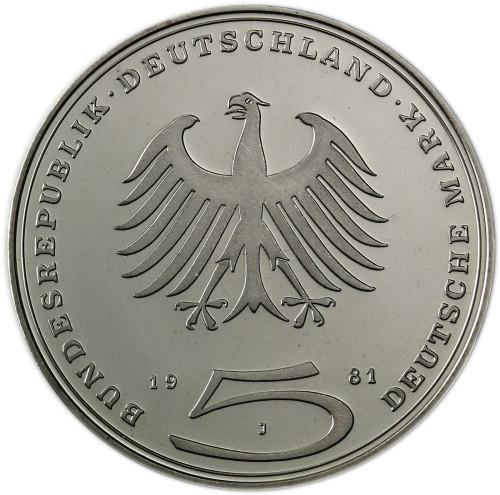 Deutschland 5 DM 1981 Stgl. Gotthold Ephraim Lessing