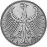 BRD 4 x 5 DM Kursmünze Silber-Fünfer