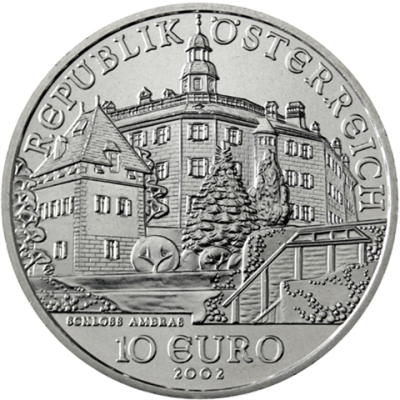 Oesterreich10euro2002SlossAmbrasRS