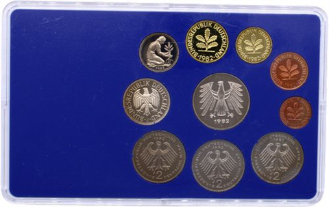 Deutschland-12,68 DM-1982-PP-Kurs-Blister-MzzJ-RS