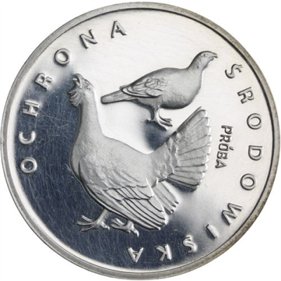 Polen-100 Zlotych-1980-AGpp-Auerhahn-RS