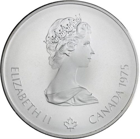 Kanada-14x10+14x5 Dollar-1973-1976-AGstgl-Olymp Montreal 76-Etui