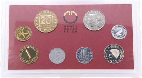 Österreich-36,67Schilling-1990-PP-KMS-Etui