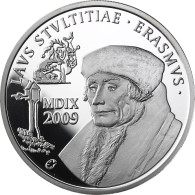 Belgien 10 Euro Silber 2009 PP Kulturelles Erbe: Erasmus von Rotterdam