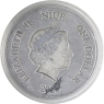 Niue-1 Dollar-2020-unc-Farbe-Meterorit-VS
