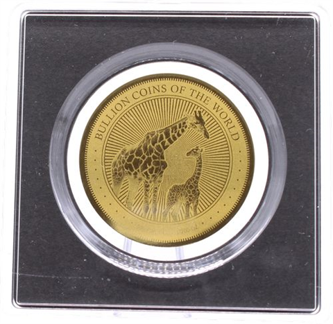 Tschad-10x5000 Francs-2025-AU-Bullion Coins of the World-Etui