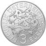 Österreich-3Euro-2020-Mosasaurus-VS