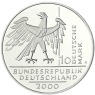 Deutschland 10 DM Silber 2000 Stgl. 10 Jahre Deutsche Einheit II