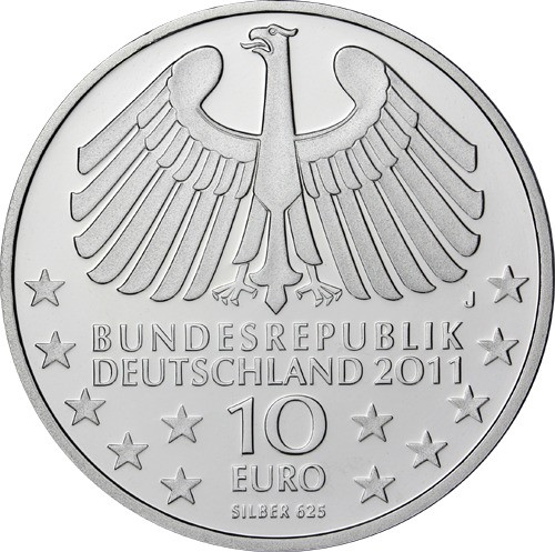 Gedenkmünze 10 Euro 2011 PP Hamburger Elbtunnel