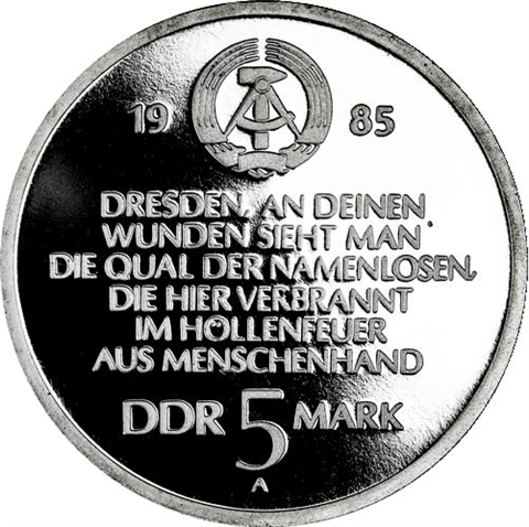 5-Mark-DDR-1985-Frauenkirche-Dresden-AV
