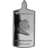 Cook Islands- 5 Dollar-2006-AGpp-schwarze Madonna Polen-VS