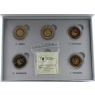 Deutschland-5x5Euro-2017-Stgl-Tropische Zone-Vergoldet-RS