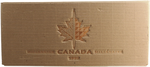 Kanada-12x25cent-1999-AgPP-MilleniumSerieMillenaire-Etui-o