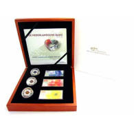 Niederlande-3-x-5-Euro-2014-PP-200-Jahre-Bank-I