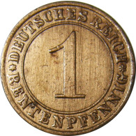 J.306 1 Pfennig 1923 - 1924 Rentenpfennig