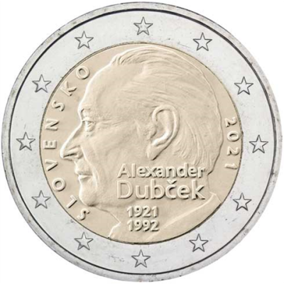 Slowakei-2-Euro-2021-Alexander-Dubcek-1