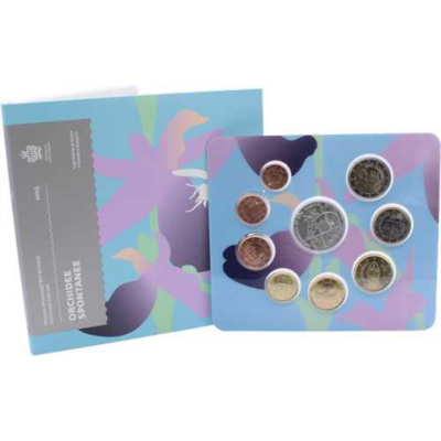 San Marino-8,88 Euro-2025-Stgl-KMS-Orchidee-Folder