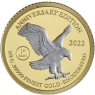 Gabun-1000 Francs-2022-AUpp-WeißRhod-Eagle-RS
